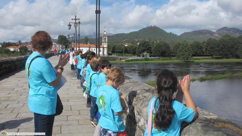 IV Abraço ao Rio Lima - Ponte de Lima celebrou o Dia Nacional da Água e o Dia Internacional do Idoso