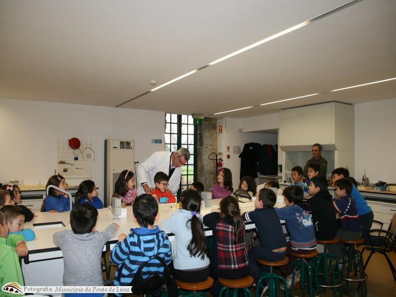 Visita da EB da Facha à Escola Superior Agrária de Ponte de Lima